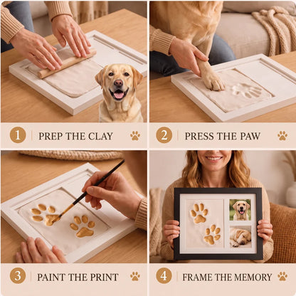 Clay Paw Print Kit