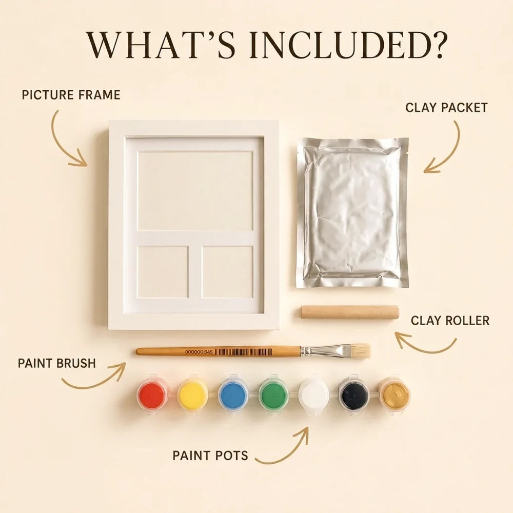 Clay Paw Print Kit